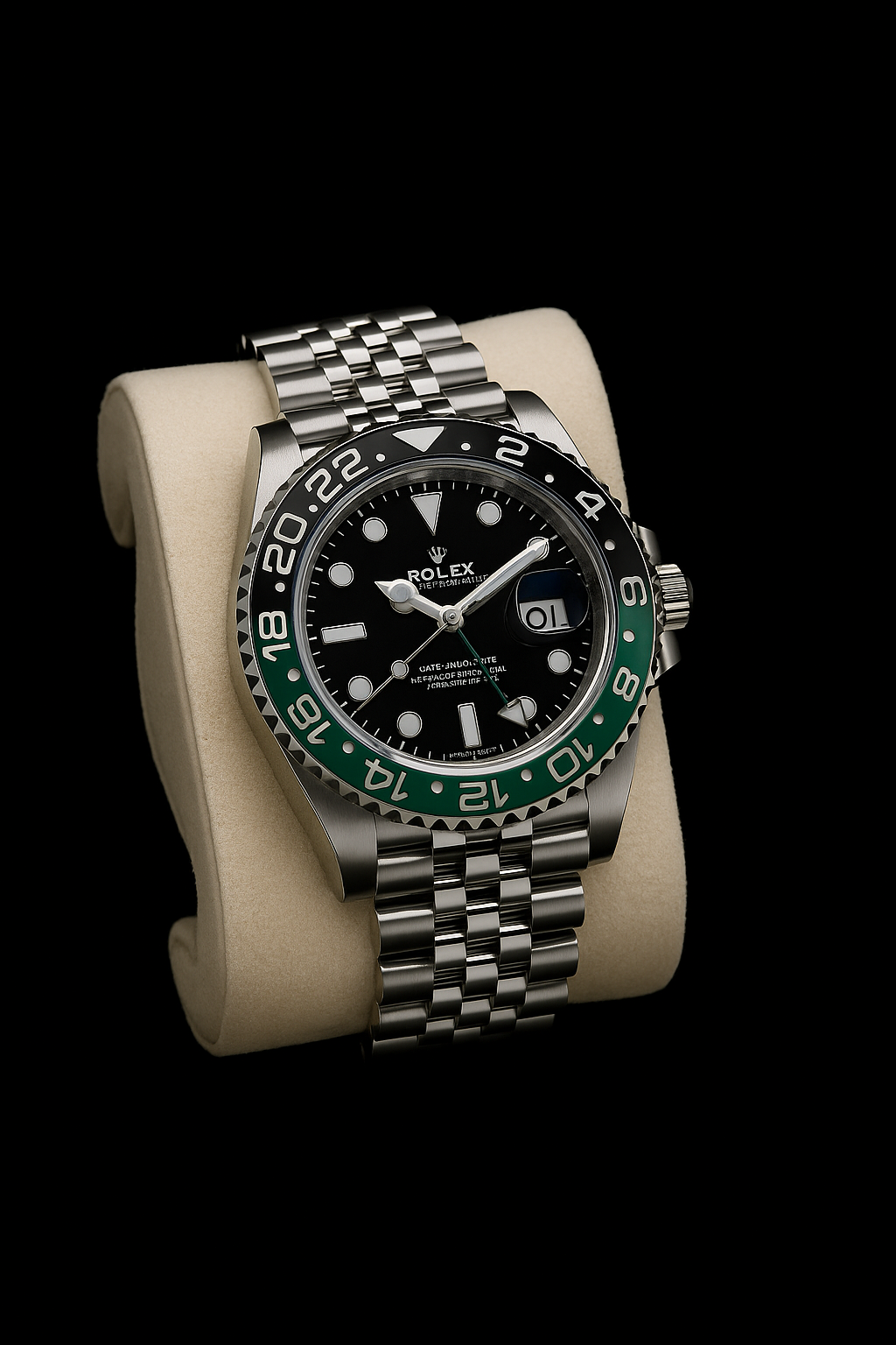 Rolex GMT-Master II “Sprite” – Jubilee (Ref. 126720VTNR) – FULL SET