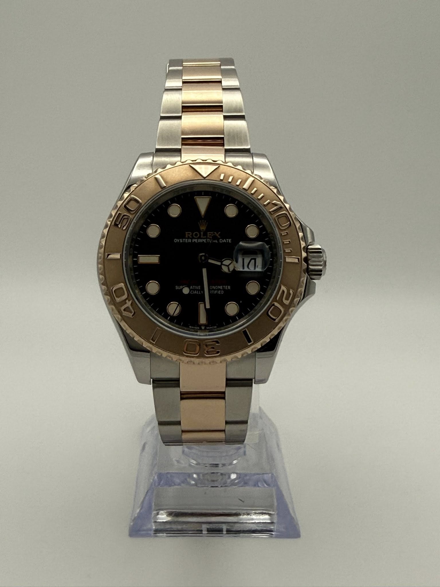 Rolex Yacht-Master 40 “Rolesor” – Black Dial (Ref. 126621) – FULL SET